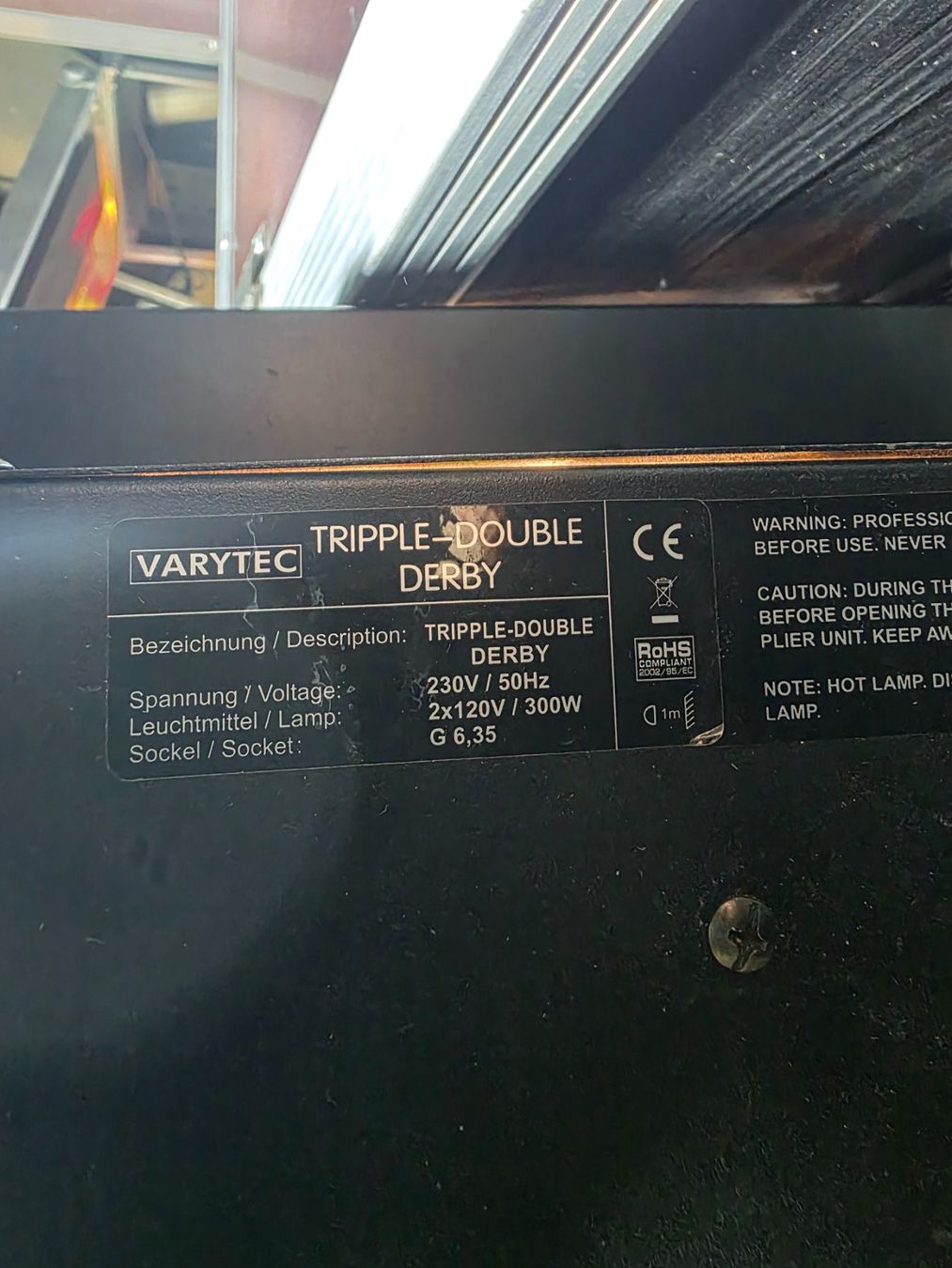 Lampes: Varytec Trible Double Derby – D'occasion à Brig par abc-event 3