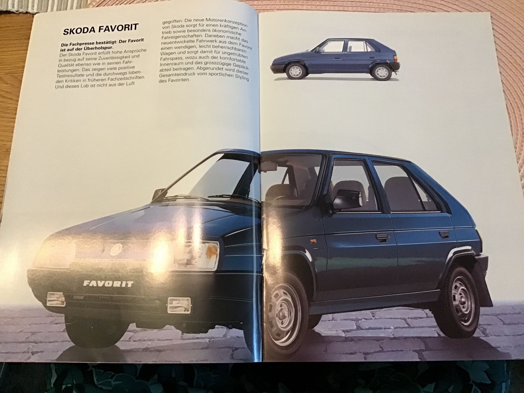 Skoda Documenti: Skoda Programm 1992 Verkaufsprospekt 24 Seiten – Usato da Scherzingen venduto da Starseller62 3