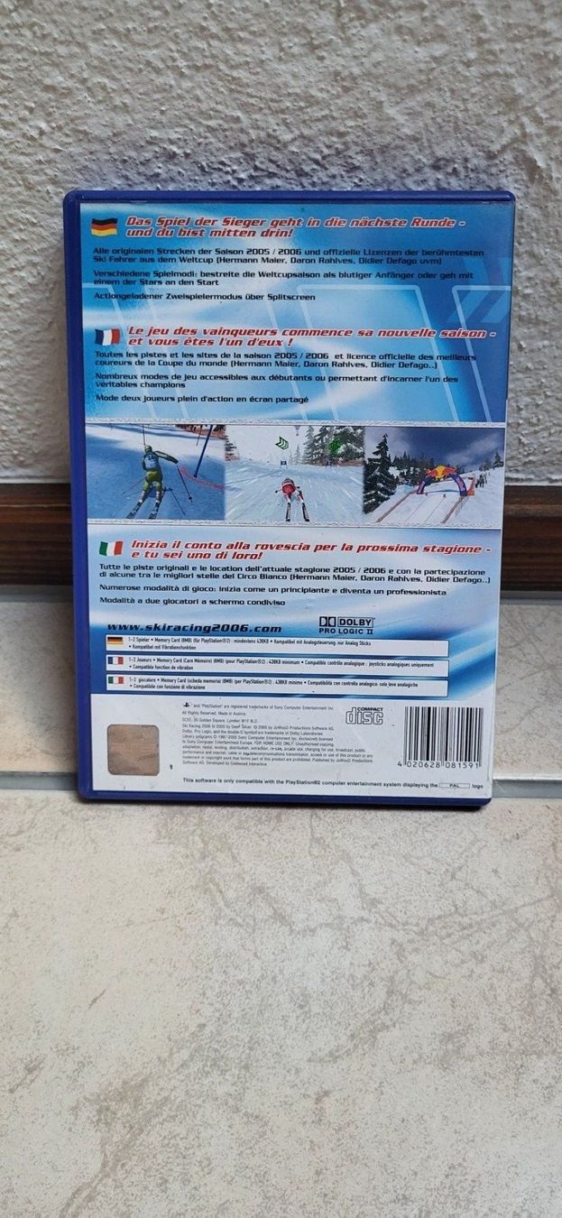 Sony Giochi: PS2 - Ski Racing 2006 – Usato da Münsingen venduto da Heroism2010 1