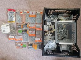 Grosse Sammlung Schrauben und Beschläge Set