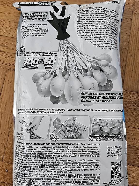 Jouets: Wasserballon (Bunch O Ballons) – D'occasion à Münchenbuchsee par Bussistyle 3