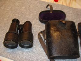 Altes um 1910 1. WK Fernglas Frankreich Militär Vintage