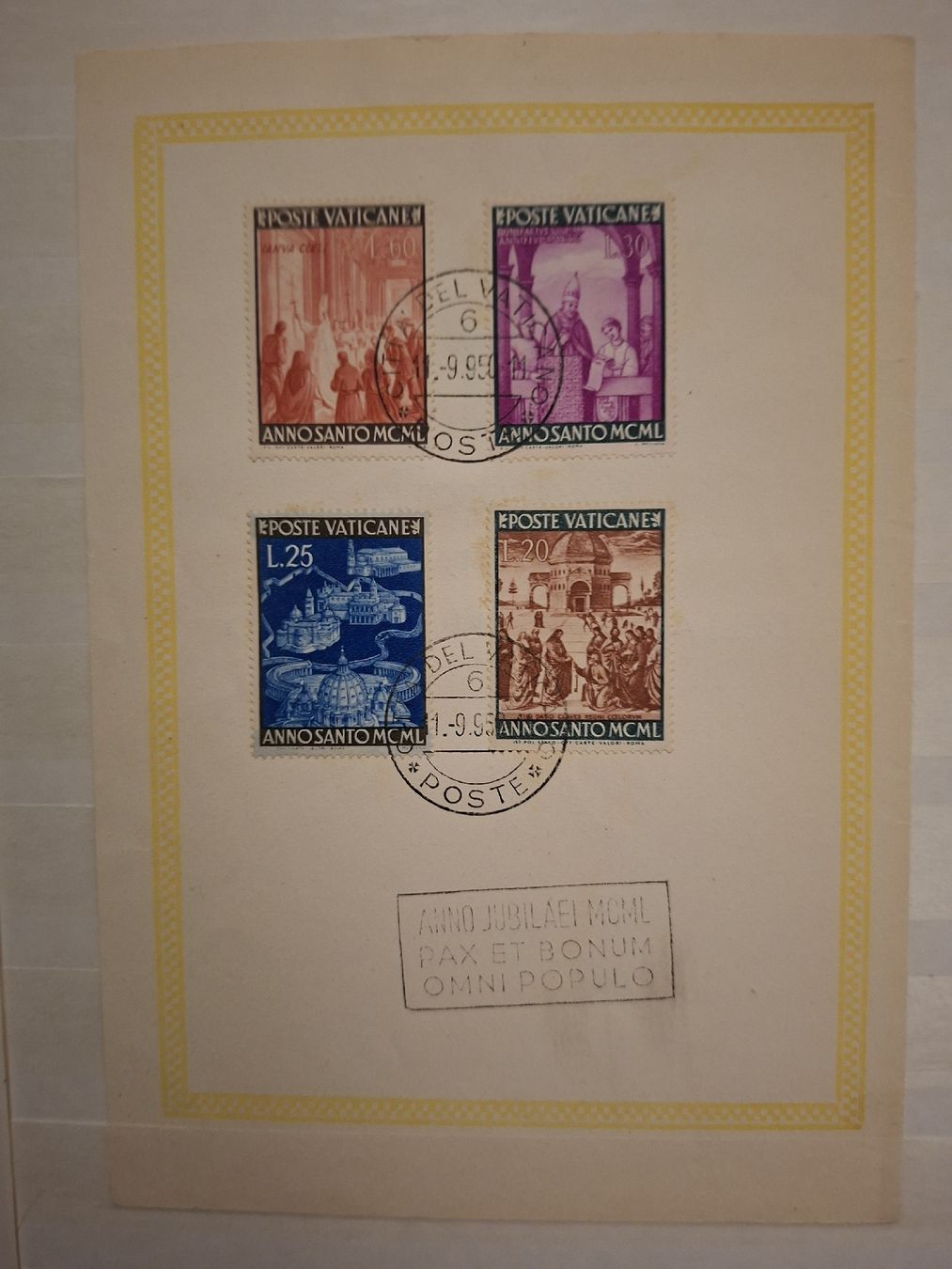Tous les timbres: Sammlung Vatikan alles abgebildet – D'occasion à Balgach par SIMEON27 6