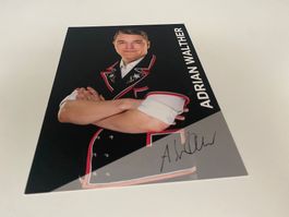 Adrian Walther Autogrammkarte - Schwingen