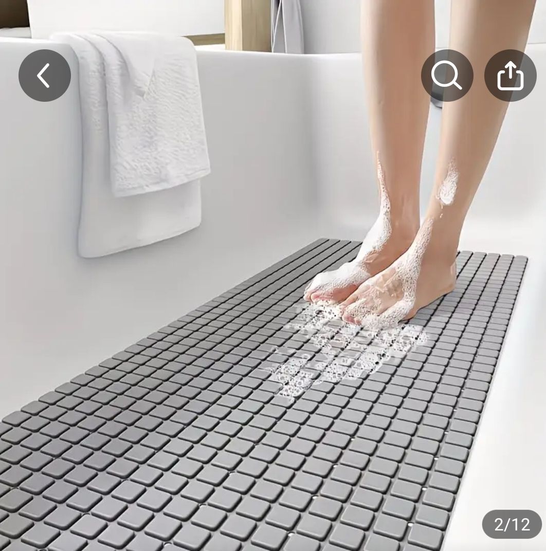 Vasche da bagno: Badewannenmatte, grau, neu – Nuovo (secondo la descrizione) da Zürich venduto da ant_kk8r 1