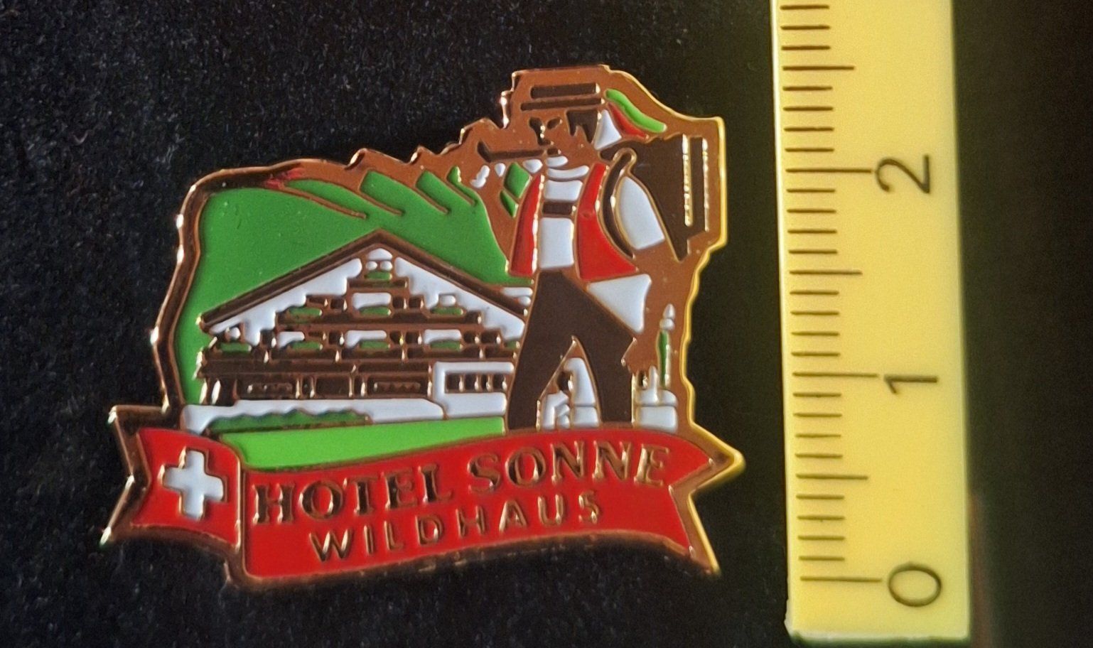 Plaquettes & Badges: Pin Hotel Sonne Wildhaus – D'occasion à Zug par Sdoerfli