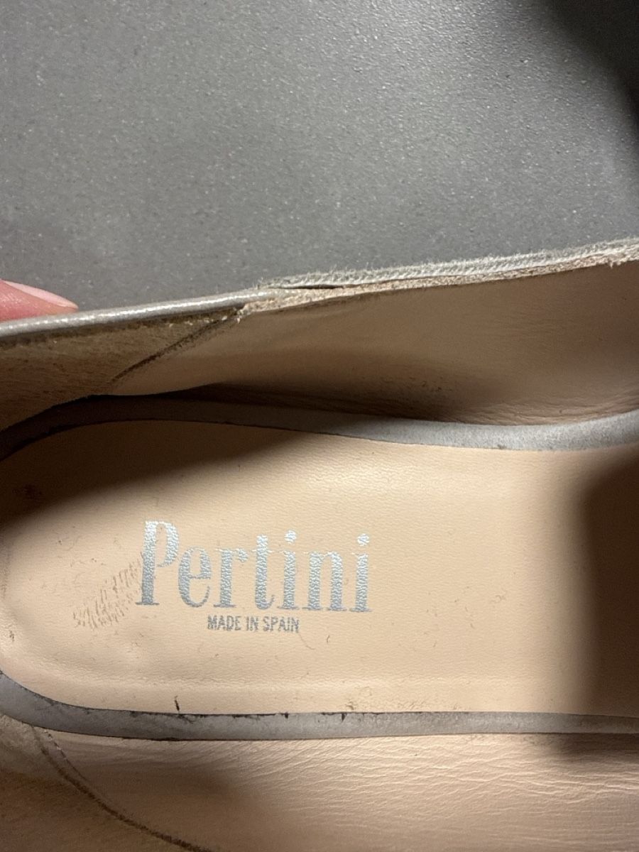 Scarpe da donna: Pertini Loafers Wildleder hellgrau Gr. 38 – Usato da Lachen SZ venduto da nic_7flt 1