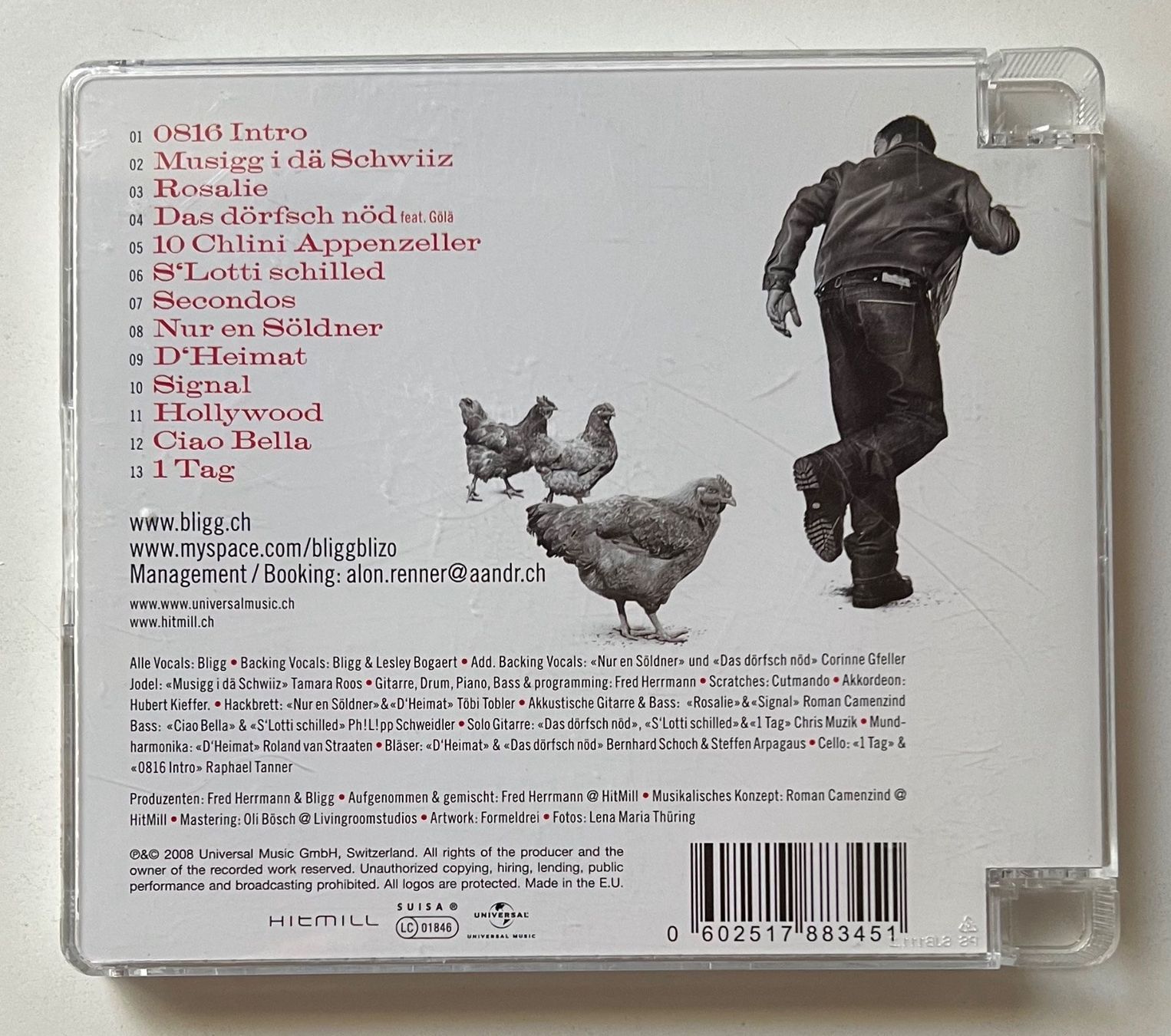 CD: Bligg / 0816 – Usato da Näfels venduto da rottabi 1