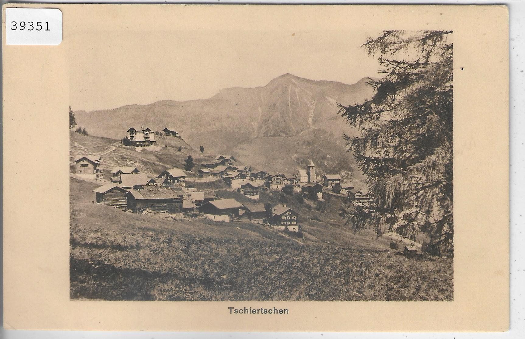 Cartes postales: Tschiertschen - Generalansicht – D'occasion à Ettingen par Kartenplanet