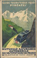 Guide automobile touristique 1050 Pyrénées
