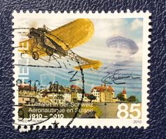 Nr.1338 Luftfahrt in der Schweiz 1910-2010 Ernest Failloubaz
