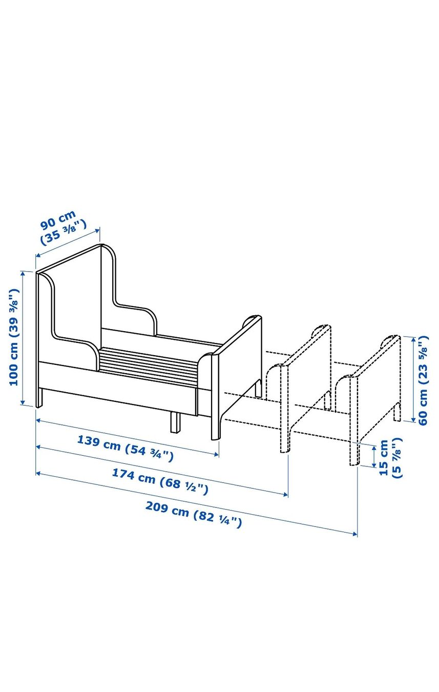 Ikea Letti: IKEA Busunge Kinderbett 80x200 – Usato da Reinach BL venduto da marisne 5