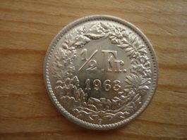 (S1)      1/2 Franken 1963 STGL