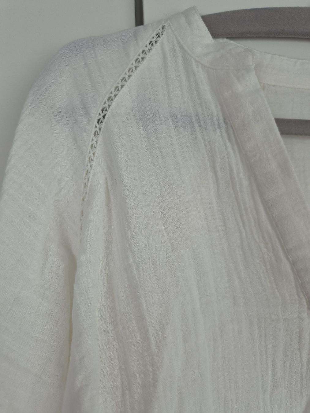 Only Camicette: ONLY Bluse, weiss, Organic Cotton, Grösse L, Neu! – Nuovo (secondo la descrizione) da Altishofen venduto da tammy05 2