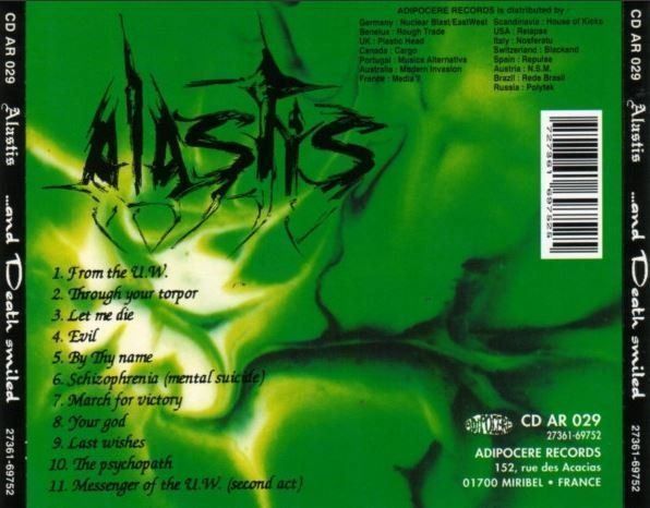 CD: Alastis - ...And death smiled – Usato da St-Cergue venduto da VeganWarrior 1