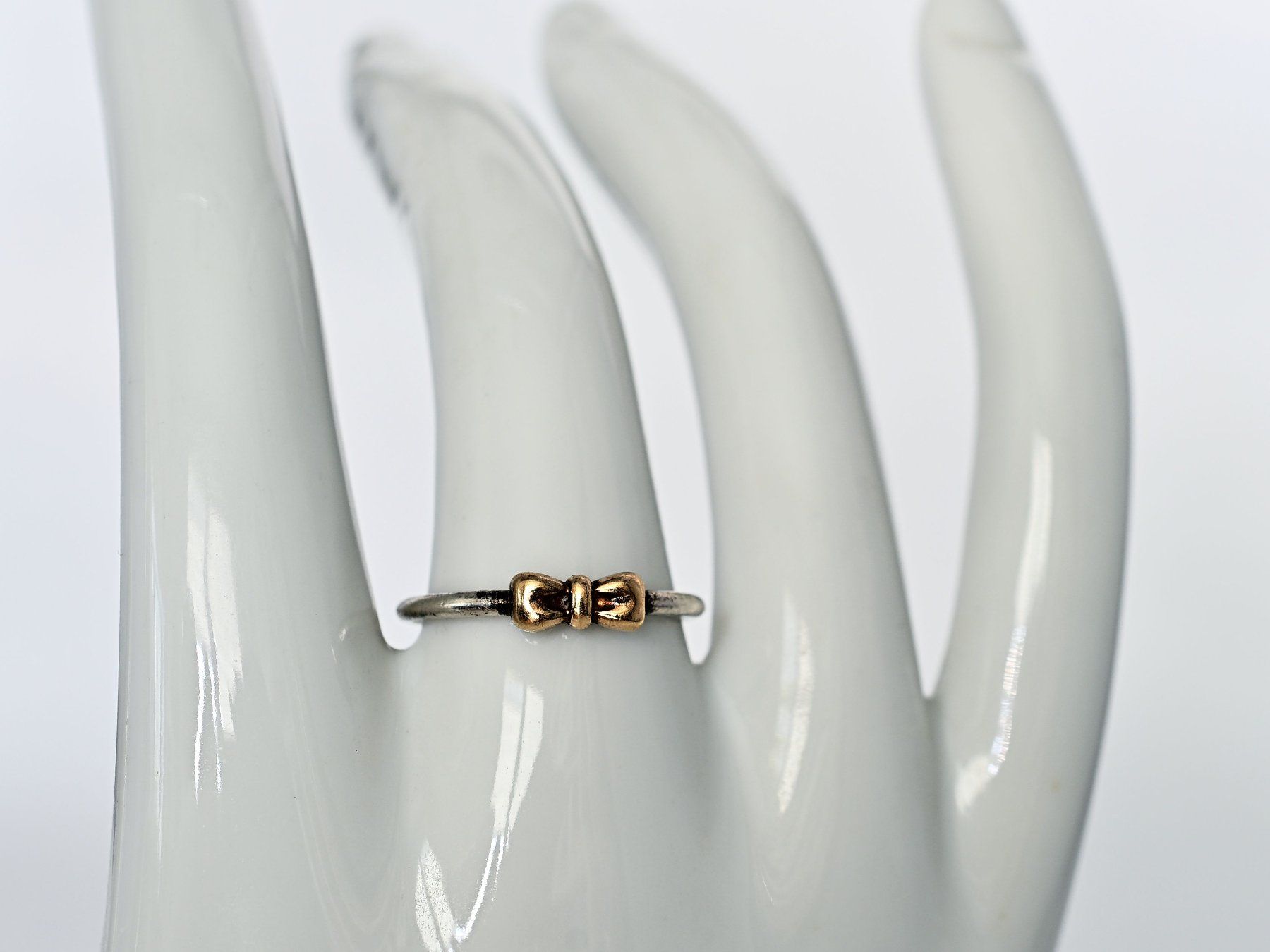 Pandora Bagues: Silberring mit Schleife von Pandora – D'occasion à Dürnten par puumies