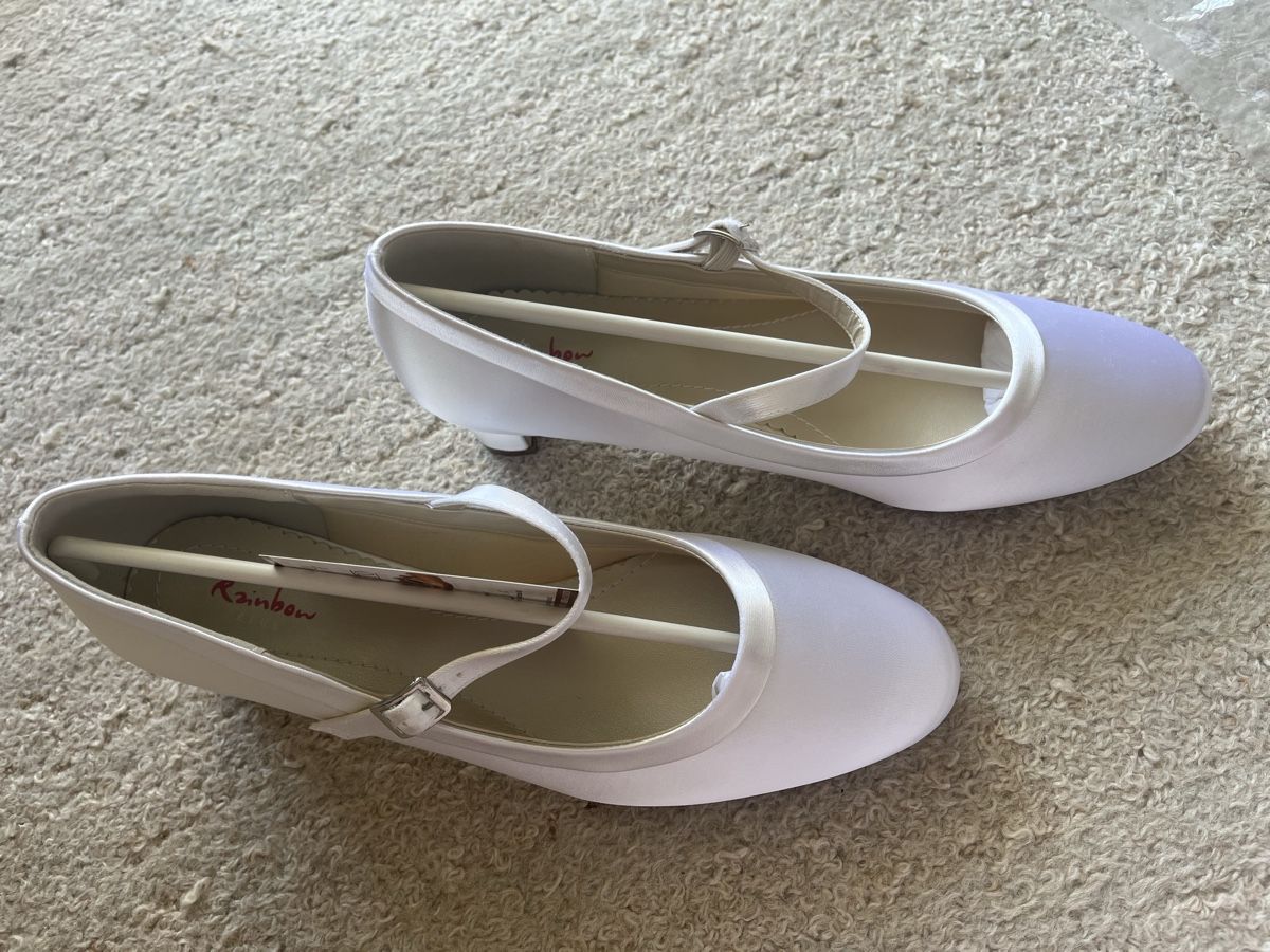 Rainbow Scarpe da donna: Hochzeitsschuhe – Nuovo e nell'imballaggio originale da Herisau venduto da SoBe92