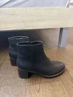Bottines femme cuir noir taille 38 bon état