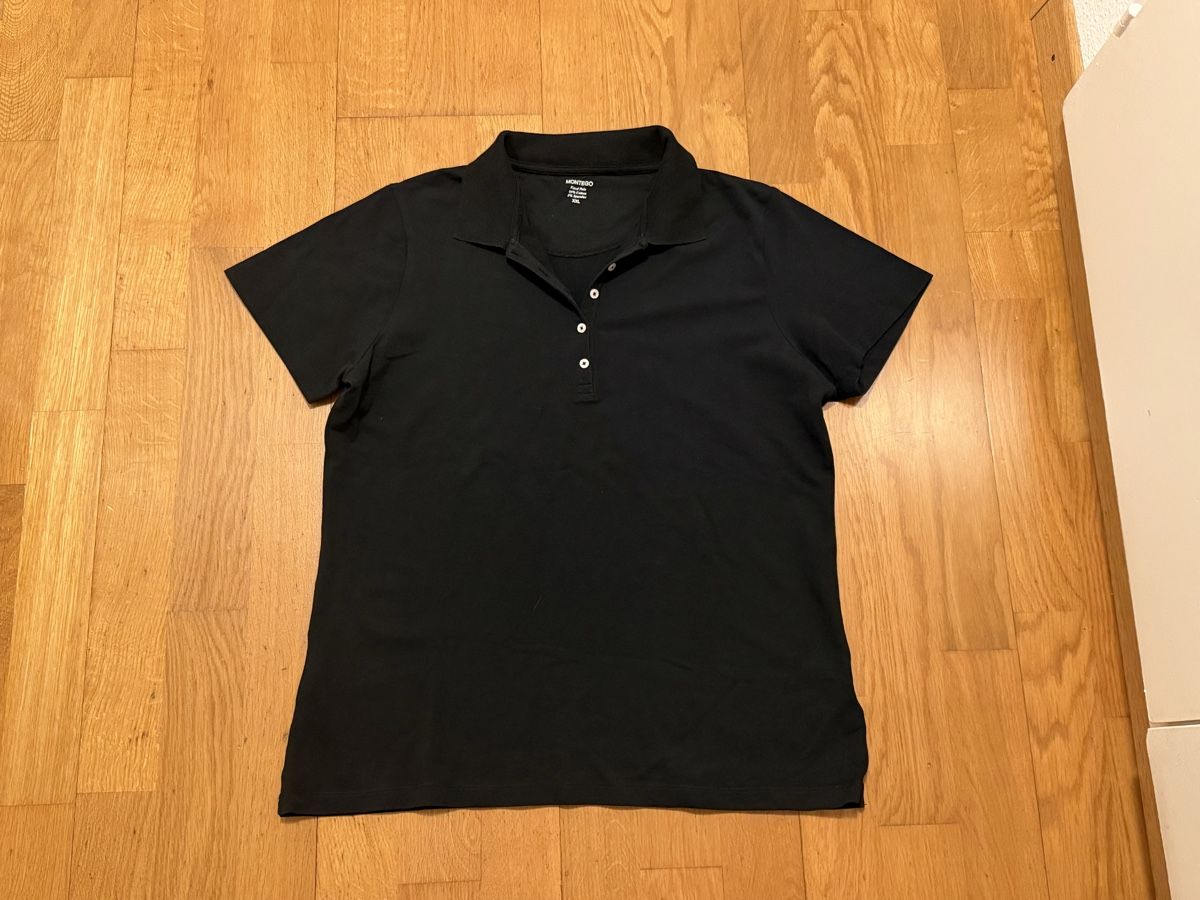 Magliette Polo: Schwarzes Poloshirt, Montego, Grösse M. – Usato da Adliswil venduto da StephanieAnnina 3
