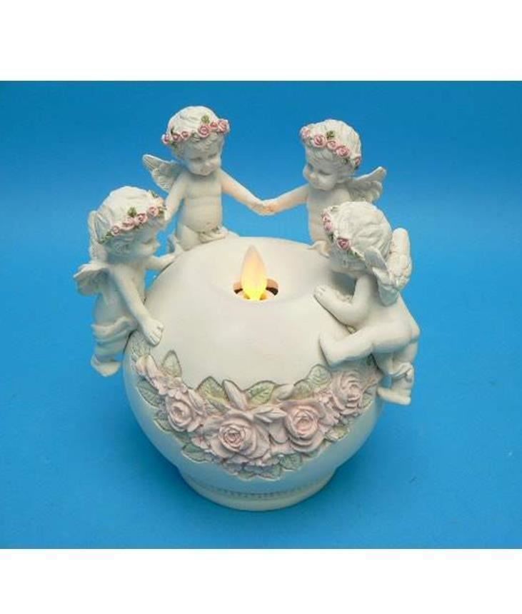 Statuette: 4 Engel auf Kugel, Nr. c28 – Nuovo e nell'imballaggio originale da Kottwil venduto da Crazyrolf 4