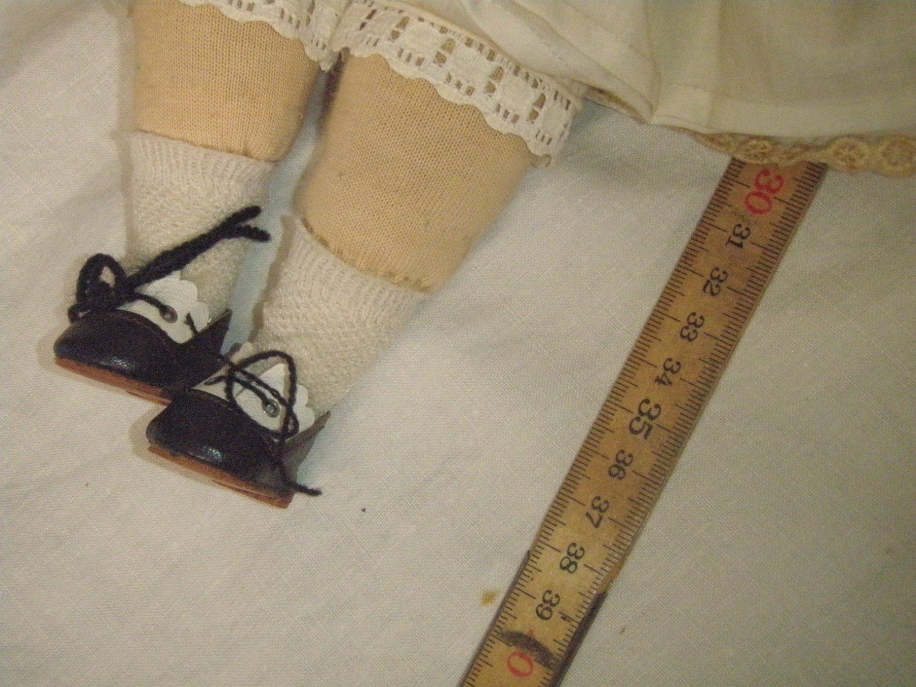 Puppen: Porzellanpuppe mit Teddybärli – Gebraucht aus Rohrbach von chri2009 5