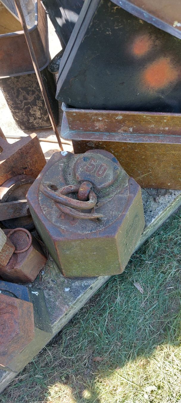 Bilance e pesi: gewichtstein 50 kg – Usato da St. Antoni venduto da urzel