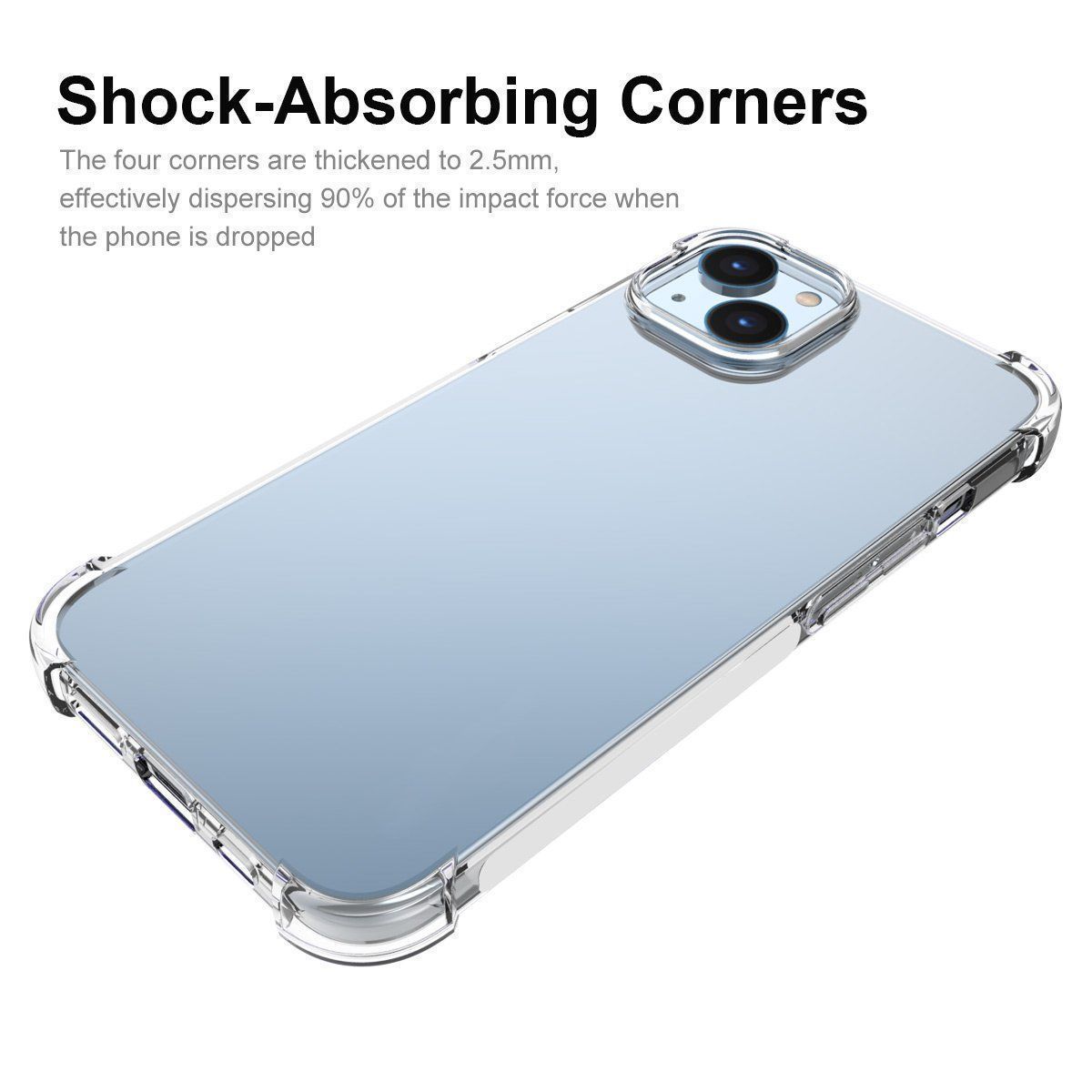 Cover & Protezioni schermo: iPhone 14 PLUS Hülle Etui CLEAR Case Cover Tasche ROBUST – Nuovo e nell'imballaggio originale da Volketswil venduto da coverandmore 2