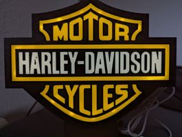 Light Box/Panneau Lumineux Harley-Davidson - USB