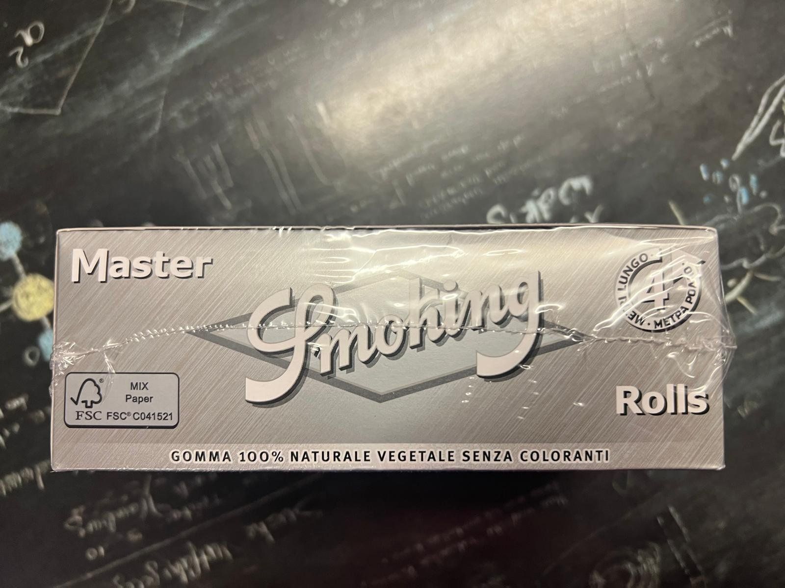 Tabacchi: Smoking Master Rolls Rolling Papers 24 x 4m – Nuovo e nell'imballaggio originale da Buchs SG venduto da Pocolocoli 2