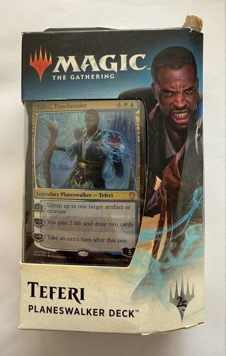 Magic The Gathering Carte collezionabili: Magic The Gathering / Teferi Planeswalker Deck / EN – Nuovo (secondo la descrizione) da Zürich venduto da gra_rr6s