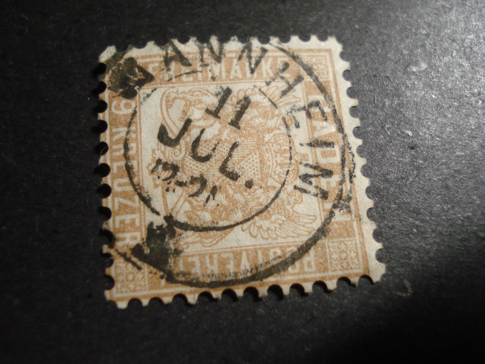 Tous les timbres: uralte Marke Baden, o Mannheim – D'occasion à Niederwil AG par morostahu