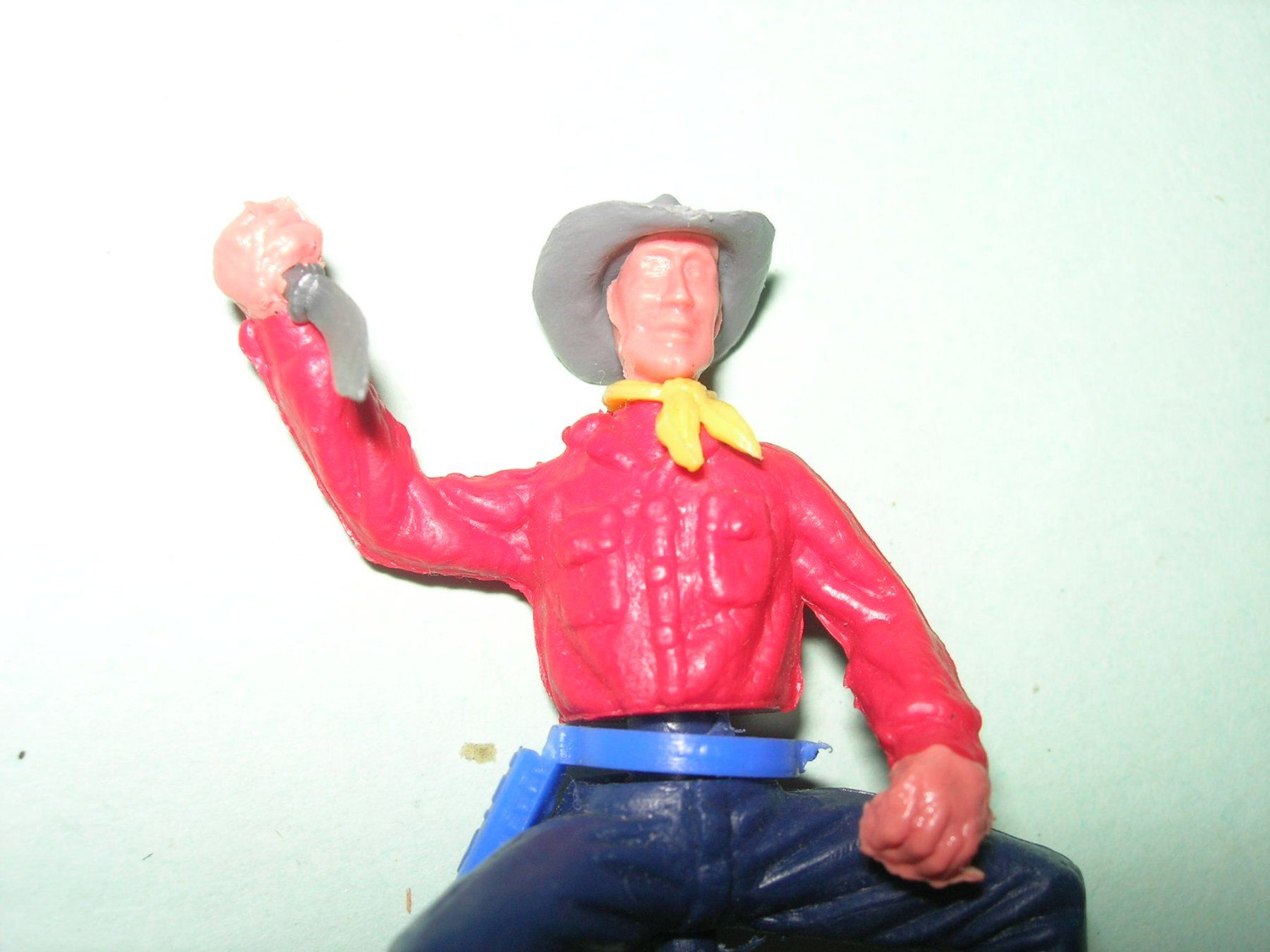 Timpo Statuette: Timpo Toys, Cowboy mit Messer – Nuovo (secondo la descrizione) da Hornussen venduto da Corvette- 6
