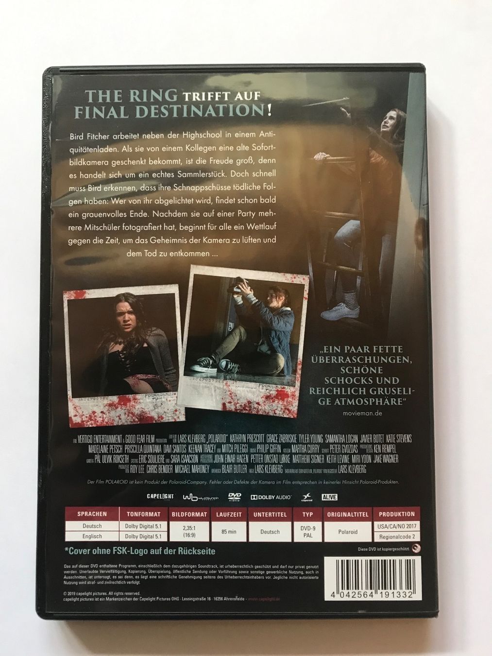 Tutti i DVDs: Polaroid (2019) – Nuovo (secondo la descrizione) da Liestal venduto da Adam-Grey 1