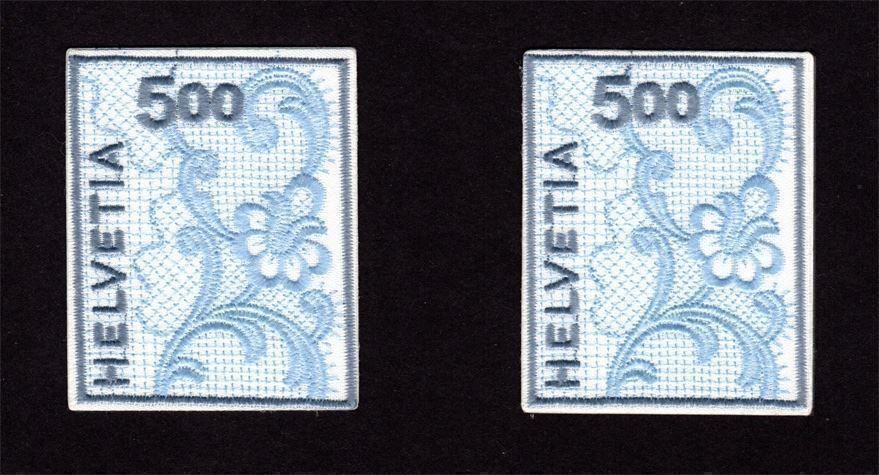 Tutti i francobolli: 2 Stickereimarken** – Nuovo (secondo la descrizione) da Dottikon venduto da haeusibuh5