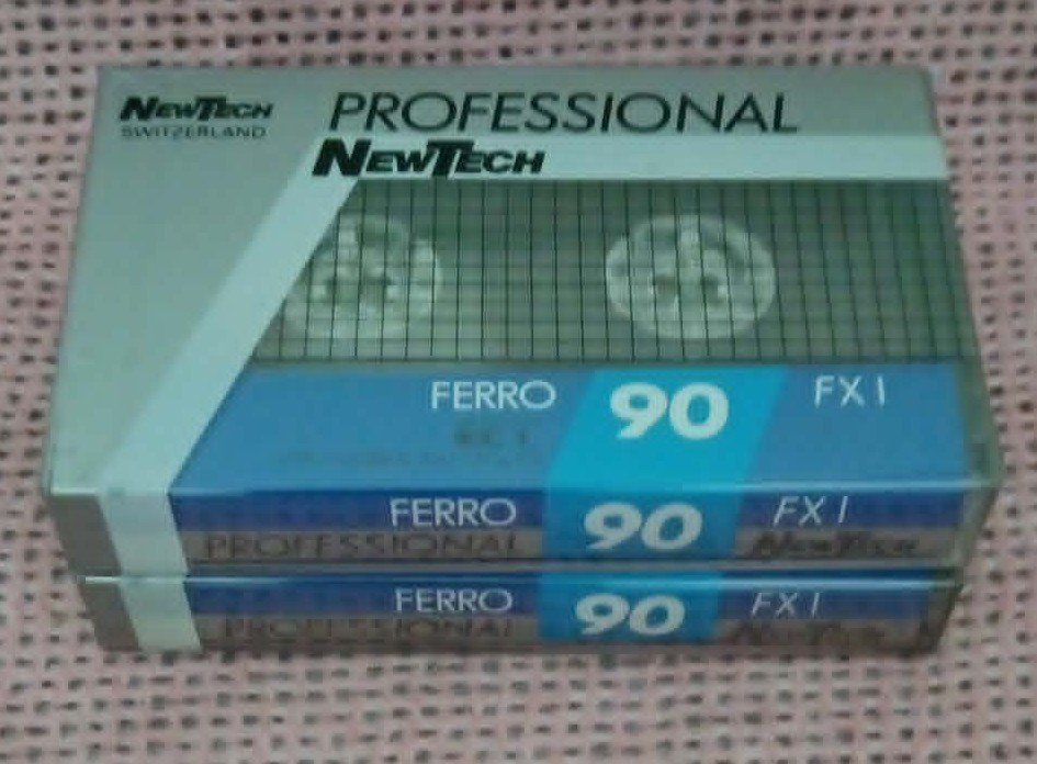 Cassettes audio: NewTech Ferro 90 FX I / cassette - kassette MC scellée – Neuf avec emballage d'origine à Le Locle par borgespatricia 1