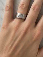 Wasserfester Ring Edelstahl