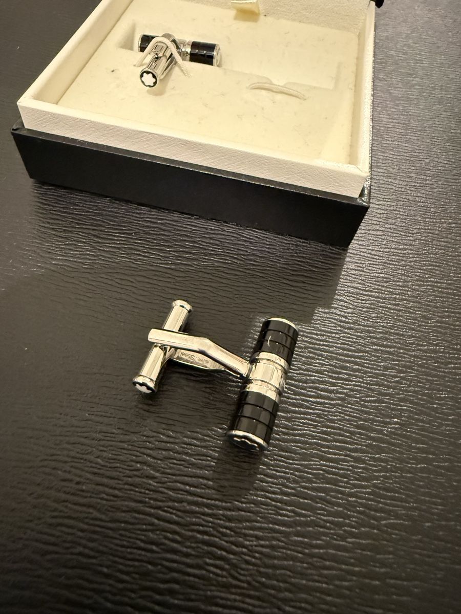 Montblanc Gemelli: LOT MONTBLANC 3 MANSCHETTENKNÖPFE – Usato da Kilchberg ZH venduto da Dorian7 4