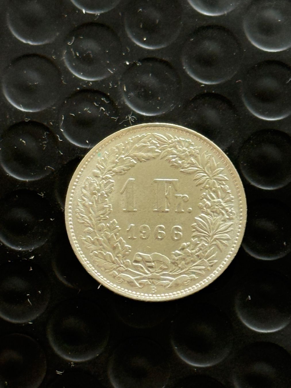 Tutti le monete: 1 Franken 1966  Unz / Stgl – Nuovo (secondo la descrizione) da Wallisellen venduto da SWISS_SILVER1 1