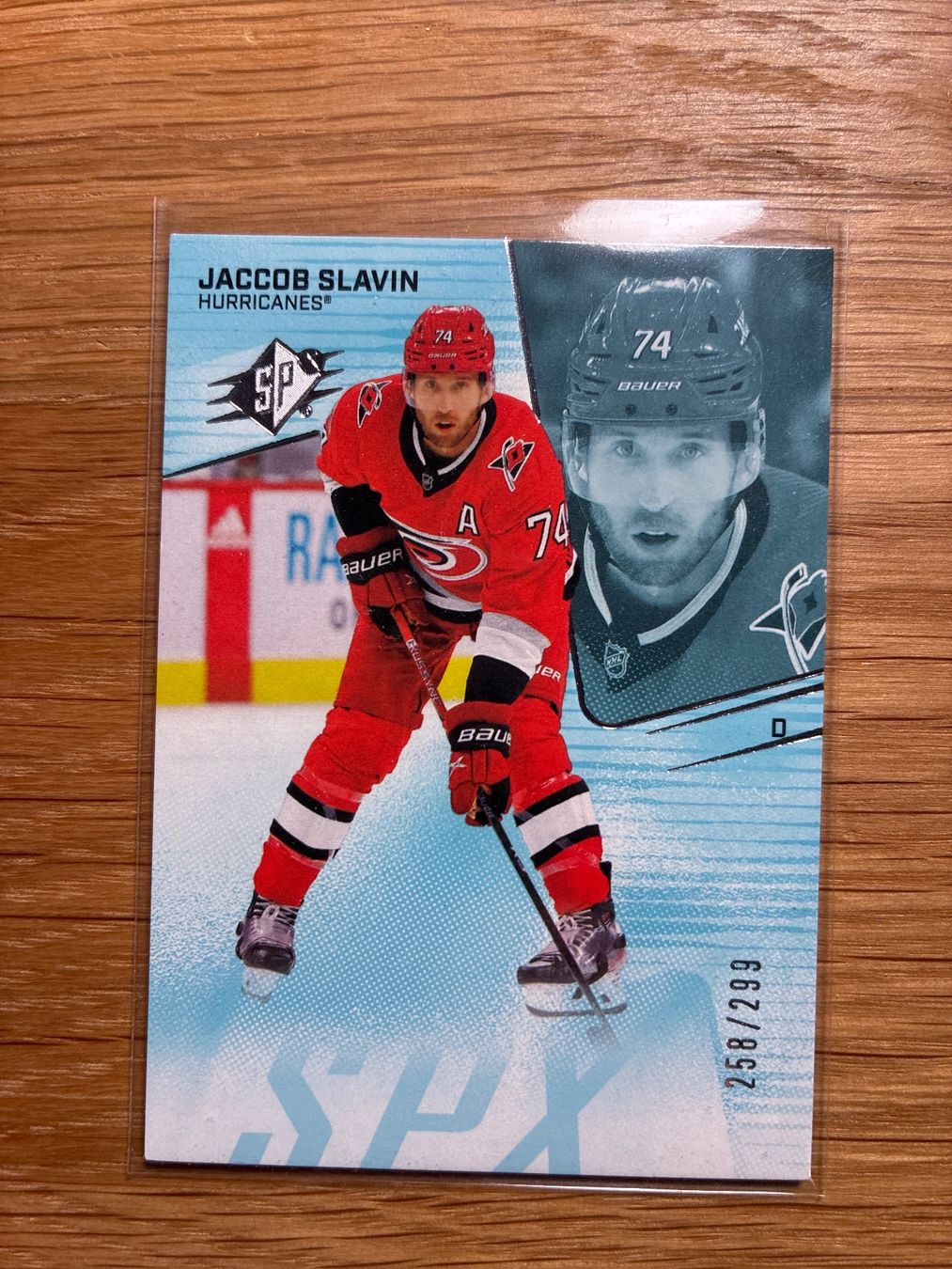 Panini Sammelbilder & Trading cards: Upper Deck SPX Jacob Slevin /299 – Gebraucht aus Wangenried von Garagara