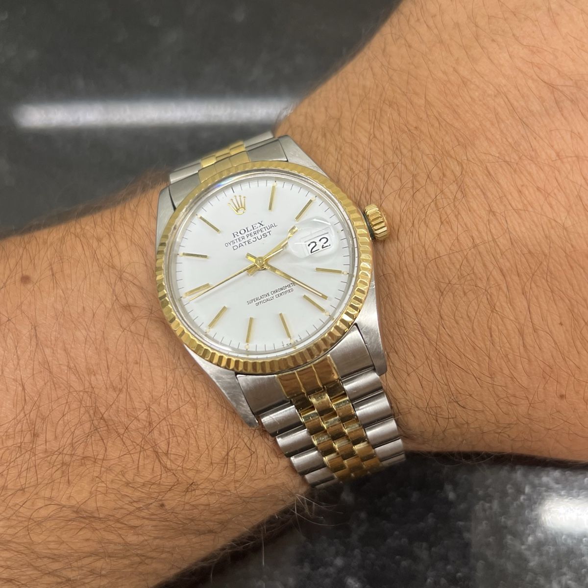 Rolex Montres: Wunderschöne rolex datejust zu verkaufen  – D'occasion à Wil SG par Cristiano02062017 4