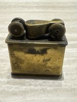Antikes Benzinfeuerzeug Messing Vintage Gebrauch