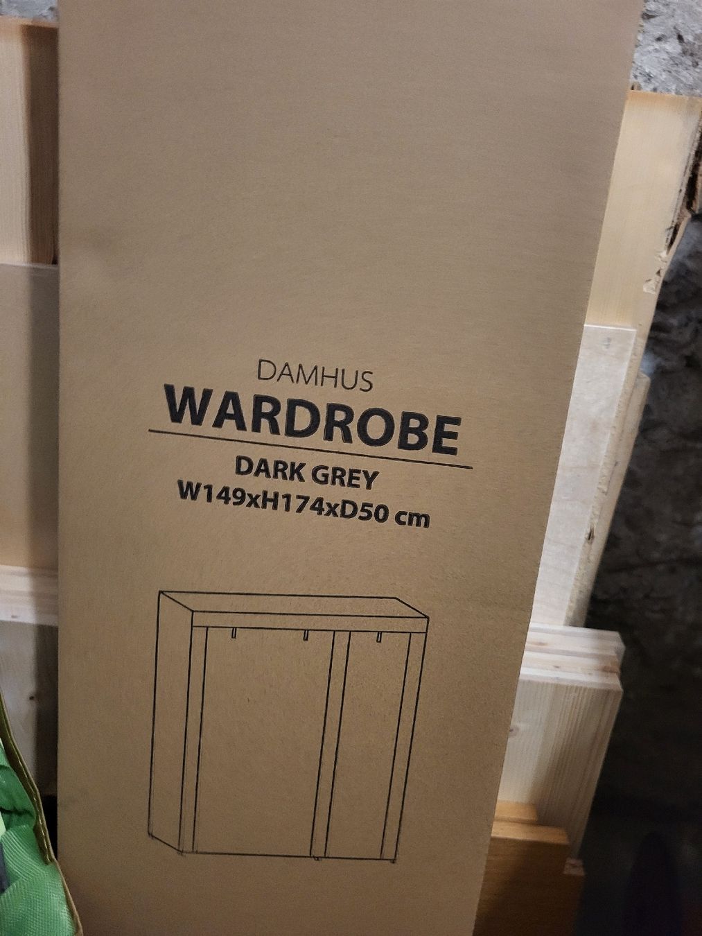 Jysk Armadi: Kleiderschrank NEU & ORIGINALVERPACKT – Nuovo e nell'imballaggio originale da Ballwil venduto da Qws_hy777