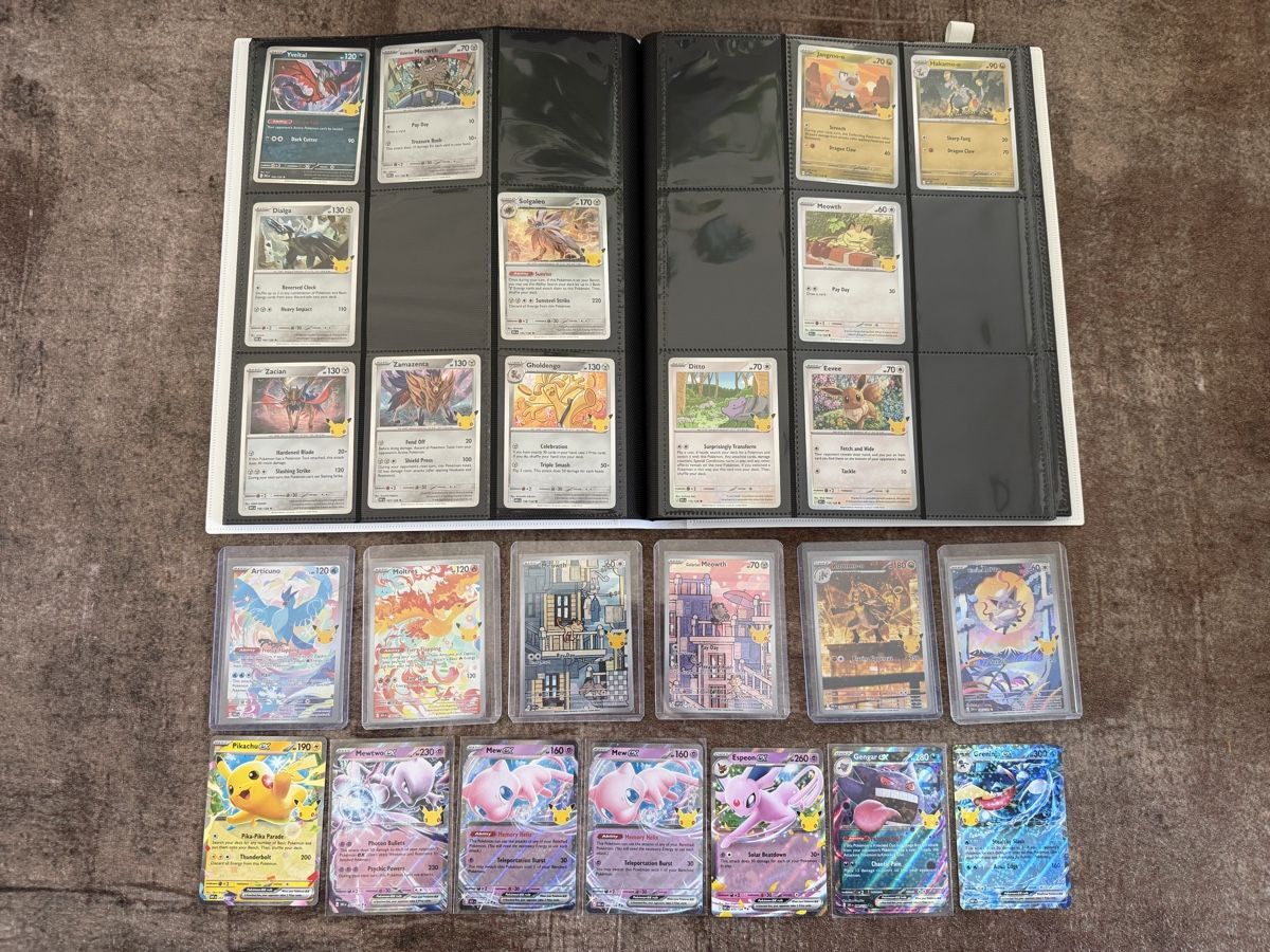 Pokémon Carte collezionabili: Binder 30th Pokemon + partial set + pulls – Nuovo (secondo la descrizione) da Pazzallo venduto da Schif_16 6
