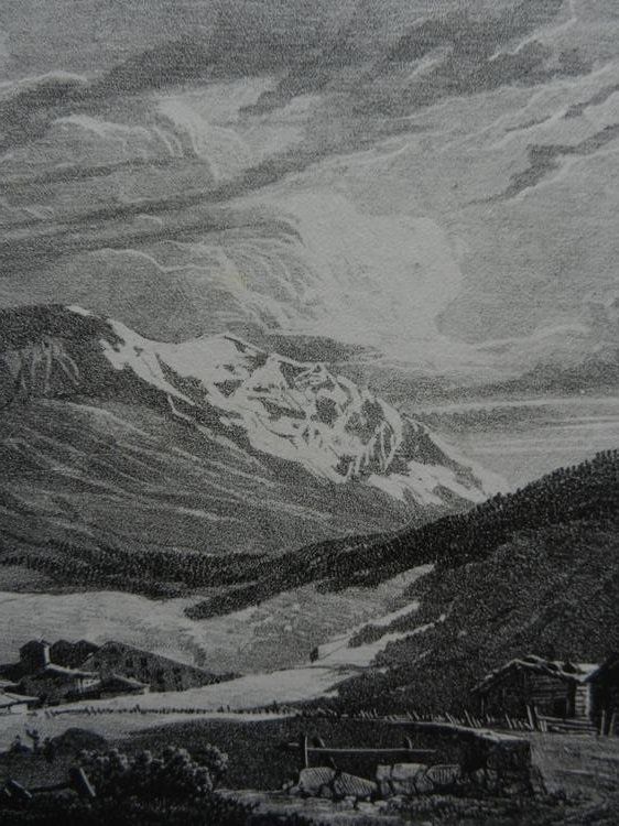 Incisioni: Vue de Louëche Leukerbad – Usato da Risch venduto da Rischli15 5