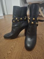 See by Chloé Schwarze Ankle-Boots mit Nieten