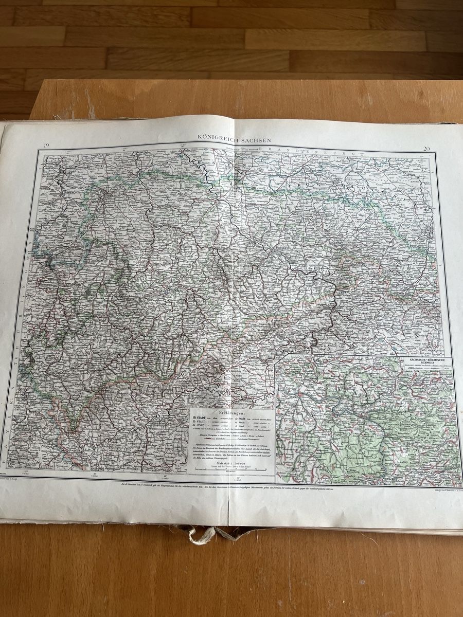 Libri: Deutscher Atlas 1901 – Usato da Rapperswil SG venduto da dunaway 4