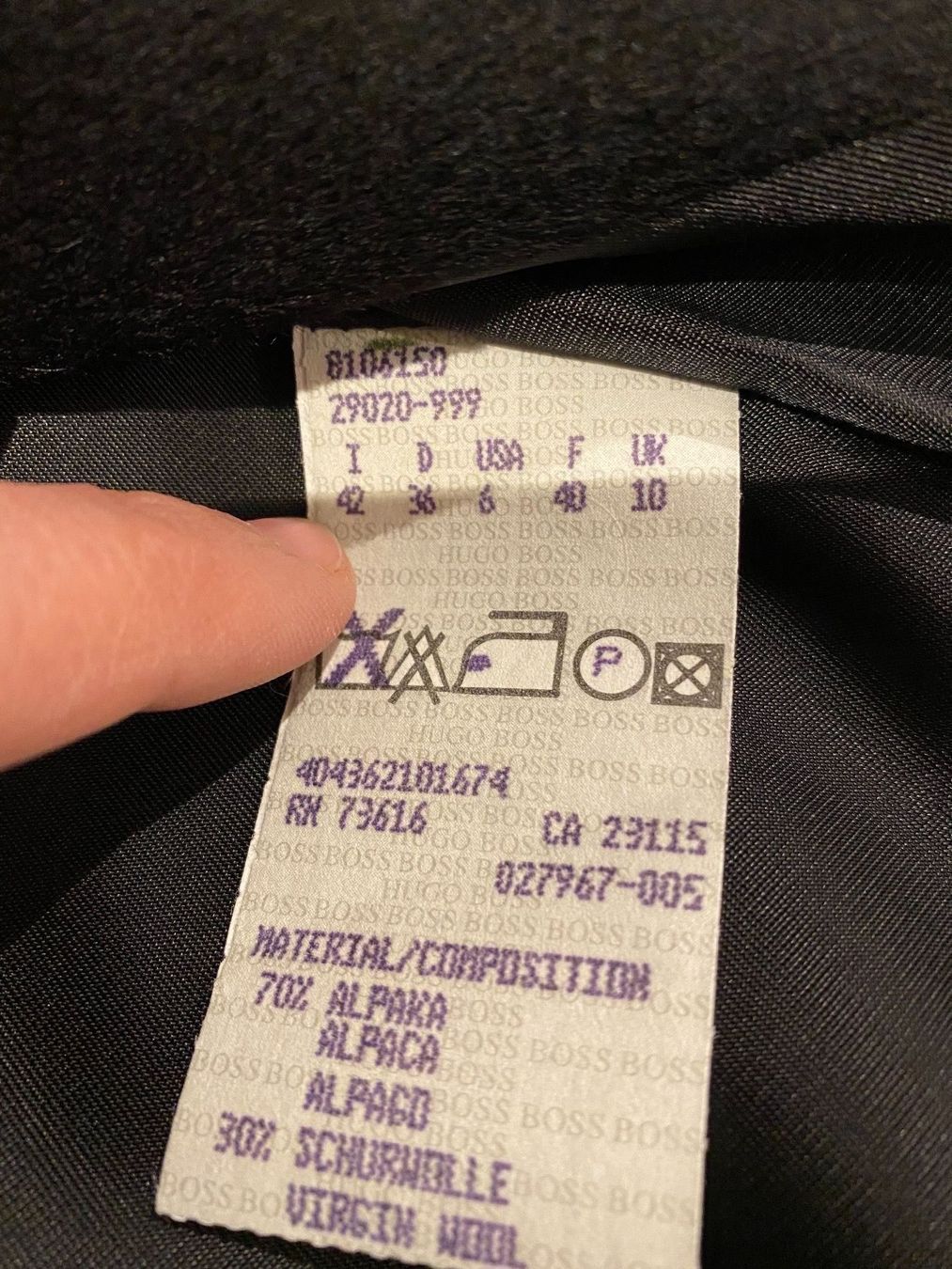 Hugo Boss Mäntel: Wintermantel BOSS – Gebraucht aus Aarau Rohr von Miva0507 5