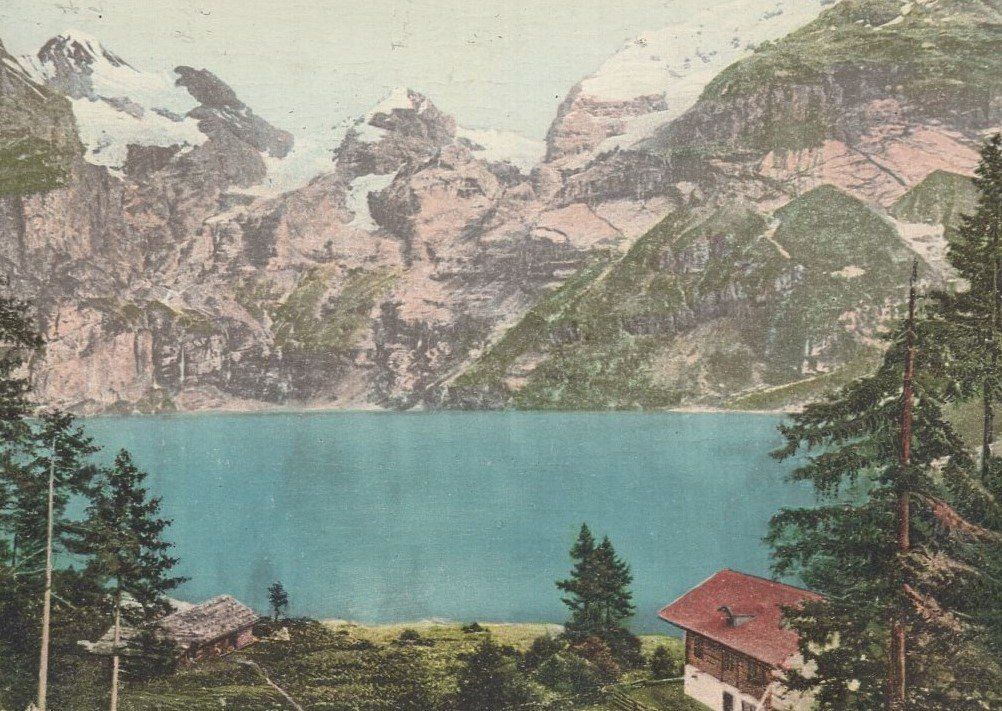 Ansichtskarten: Oeschinensee – Gebraucht aus Aarau von kufi44 1
