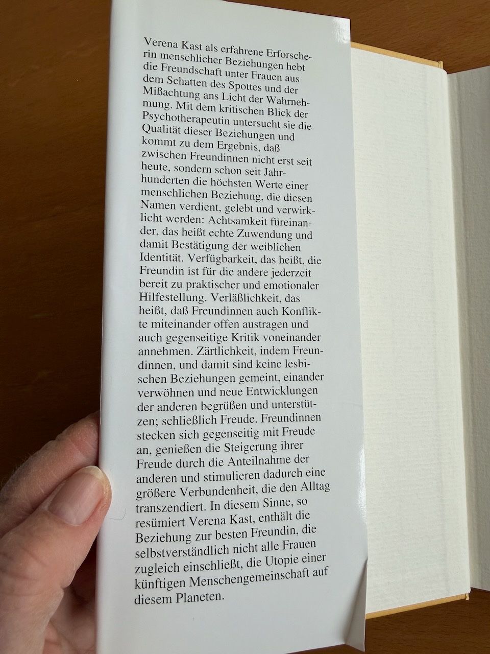 Bücher: Verena Kast: Die beste Freundin – Gebraucht aus Winterthur von 1956ingi 2