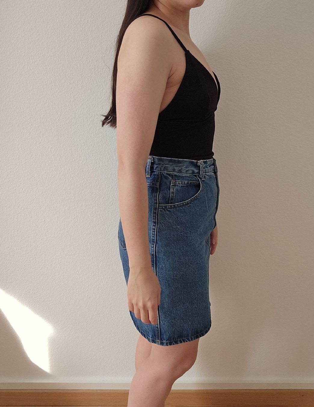 Weekday Top: Schwarzes Oberteil Top von Weekday Gr. S – Usato da Zürich venduto da Mme.Sora 3